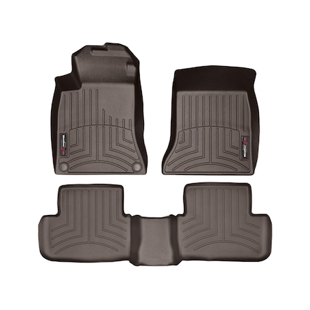 Weathertech Front and Rear Floorliners, 47515-1-2 47515-1-2